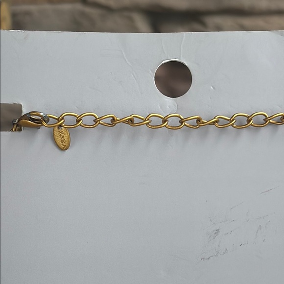 Zara Gold Sculptural Necklace - Picture 6 of 7